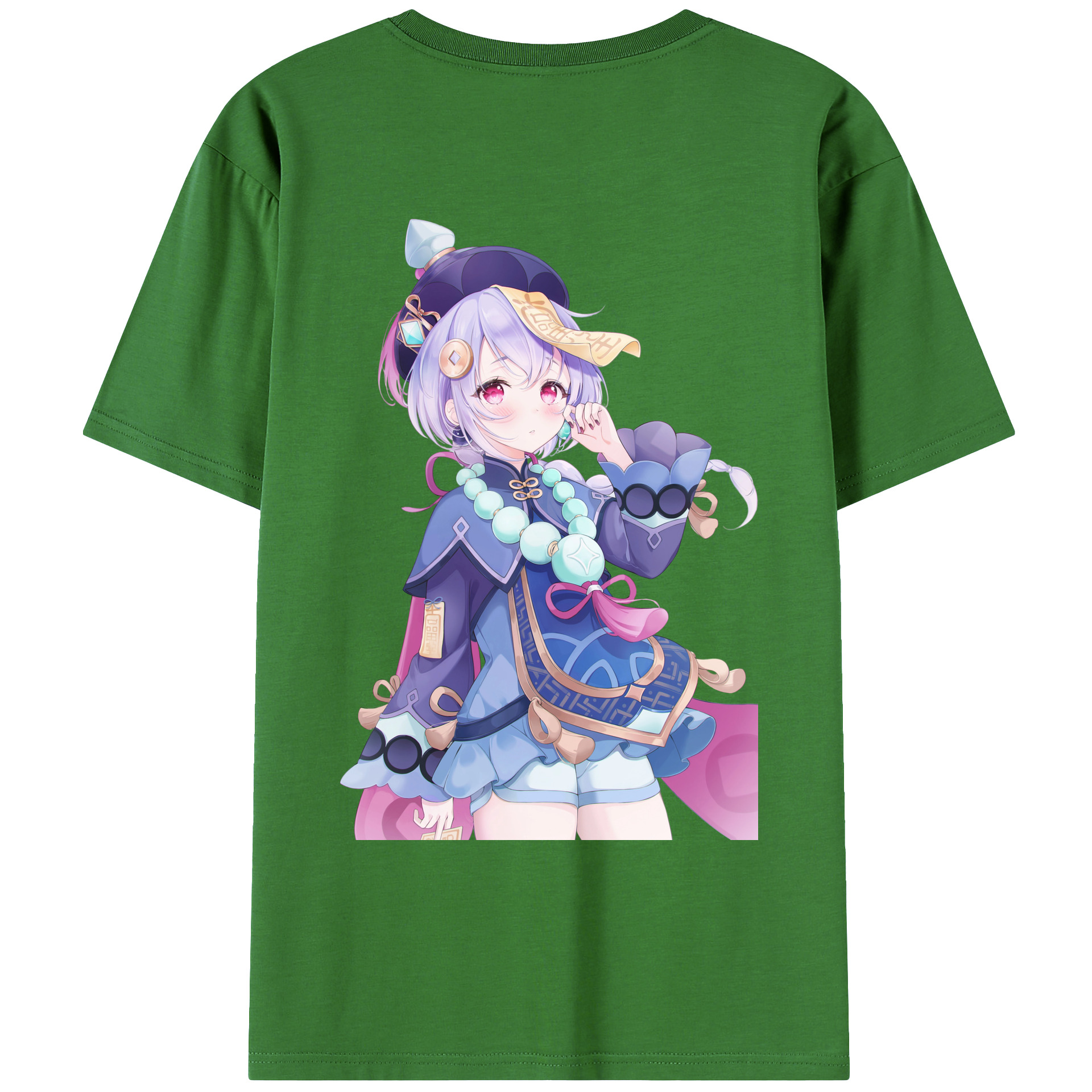 げんし神 七七 なな  genshin Nana レディース半袖Tシャツ(バックプリント)